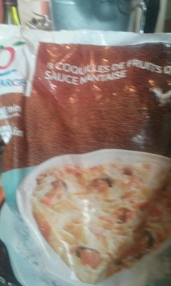 Coquille fruits de mer sauce nantaise
