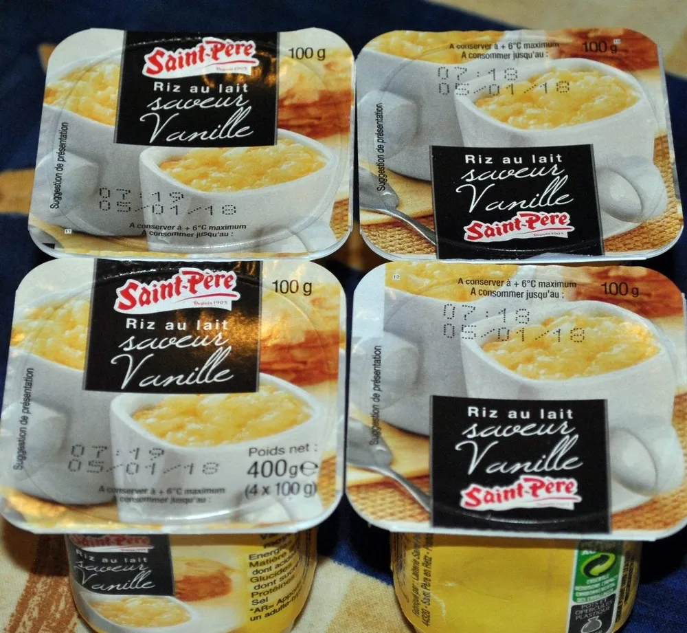 Riz au Lait saveur Vanille
