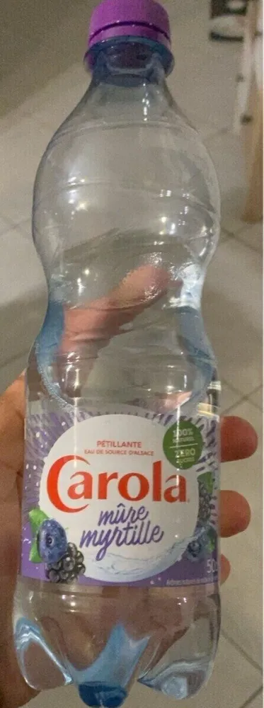 PÉTILLANTE EAU DE SOURCE D’ALSACE mûre myrtille