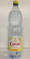 Eau de source gazéifiée aromatisée au citron