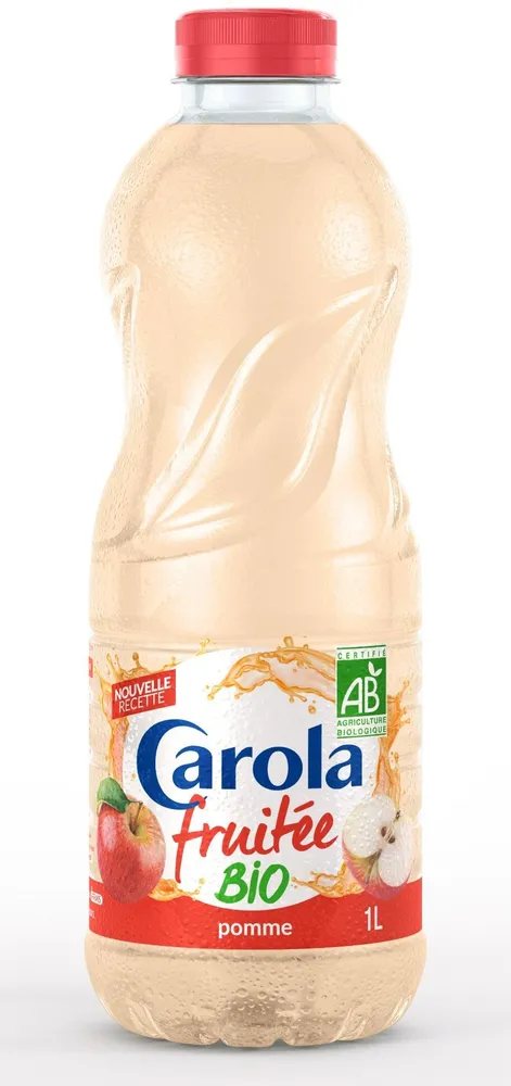 CAROLA Fruitée BIO Pomme PET 1L