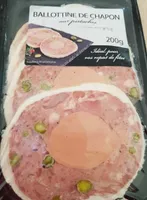 Ballotine de chapon aux pistaches