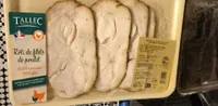 Rôti de filets de poulet cuit