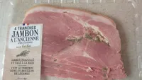 4 tranches de jambon à l'ancienne