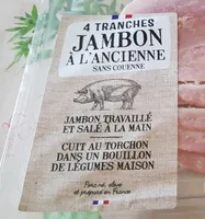 Jambon à l'ancienne sans couenne