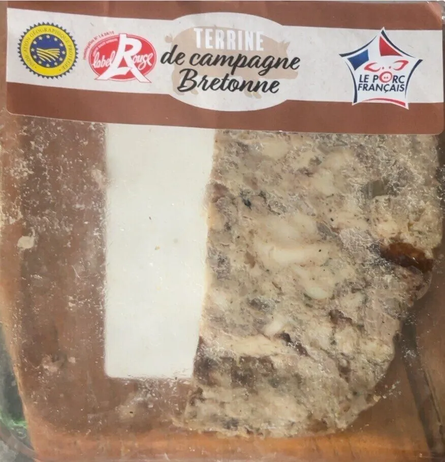 Terrine de campagne bretonne label rouge