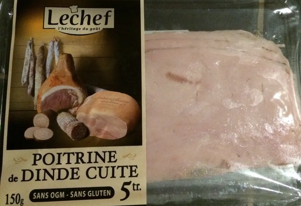 Poitrine de dinde cuite