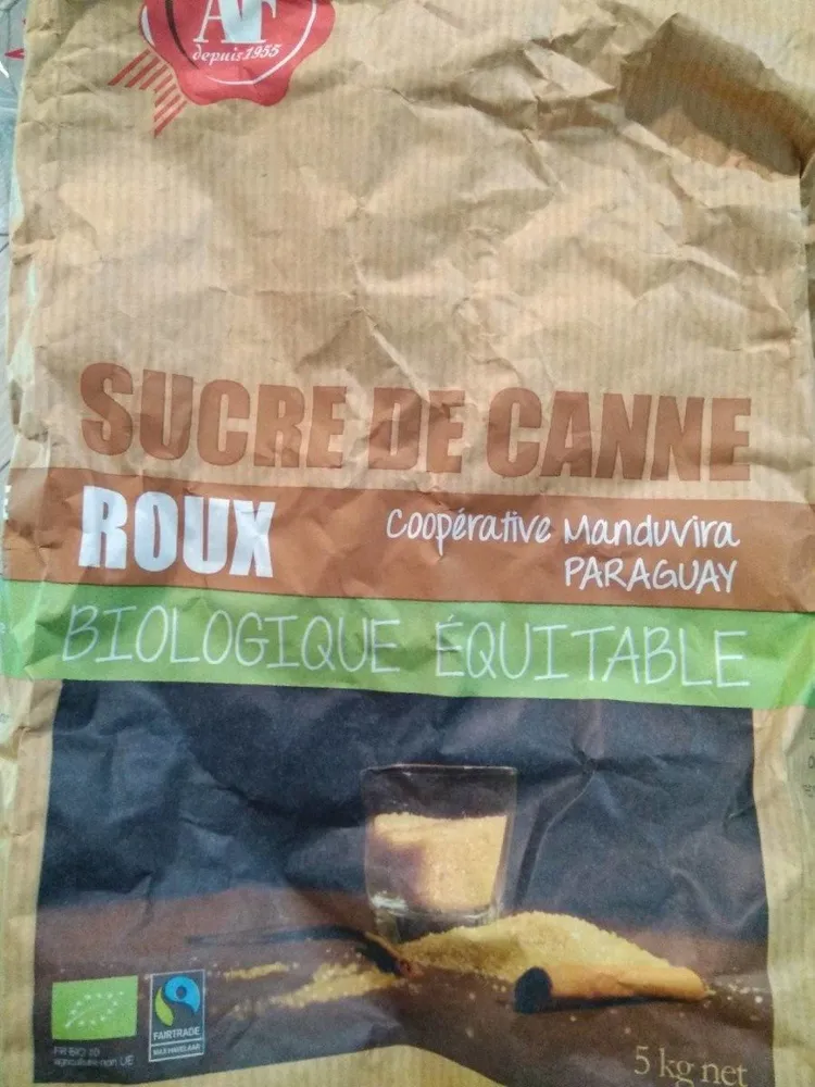 Sucre Canne Roux Du Paraguay