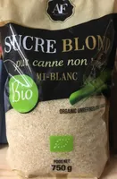 Sucre blond pur canne non raffiné