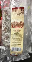 Saucisse sèche pur porc