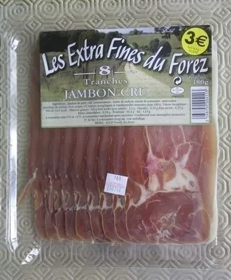 8 tranches Jambon Cru