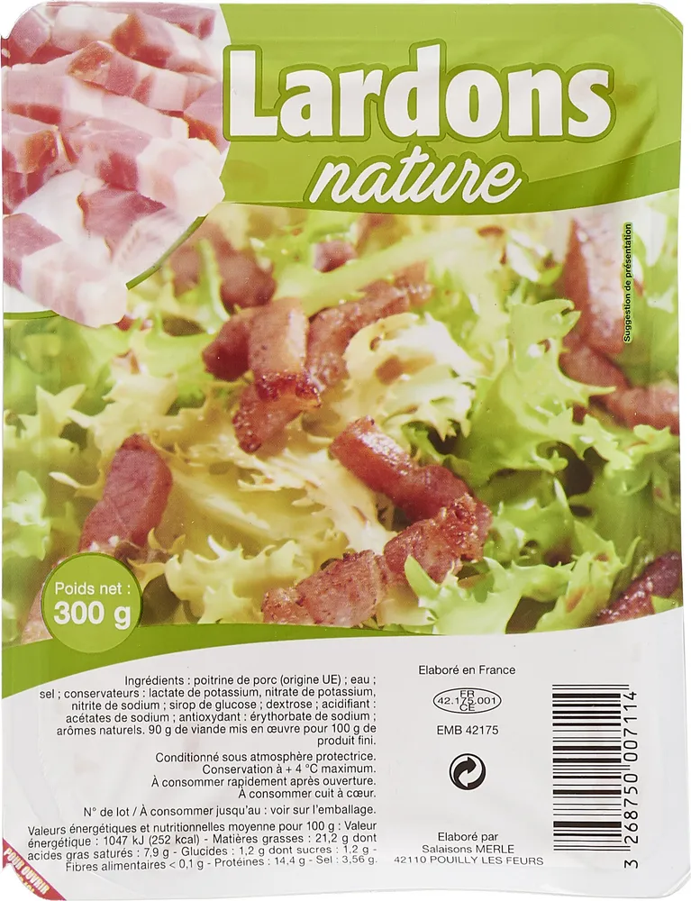 Lardons Nature