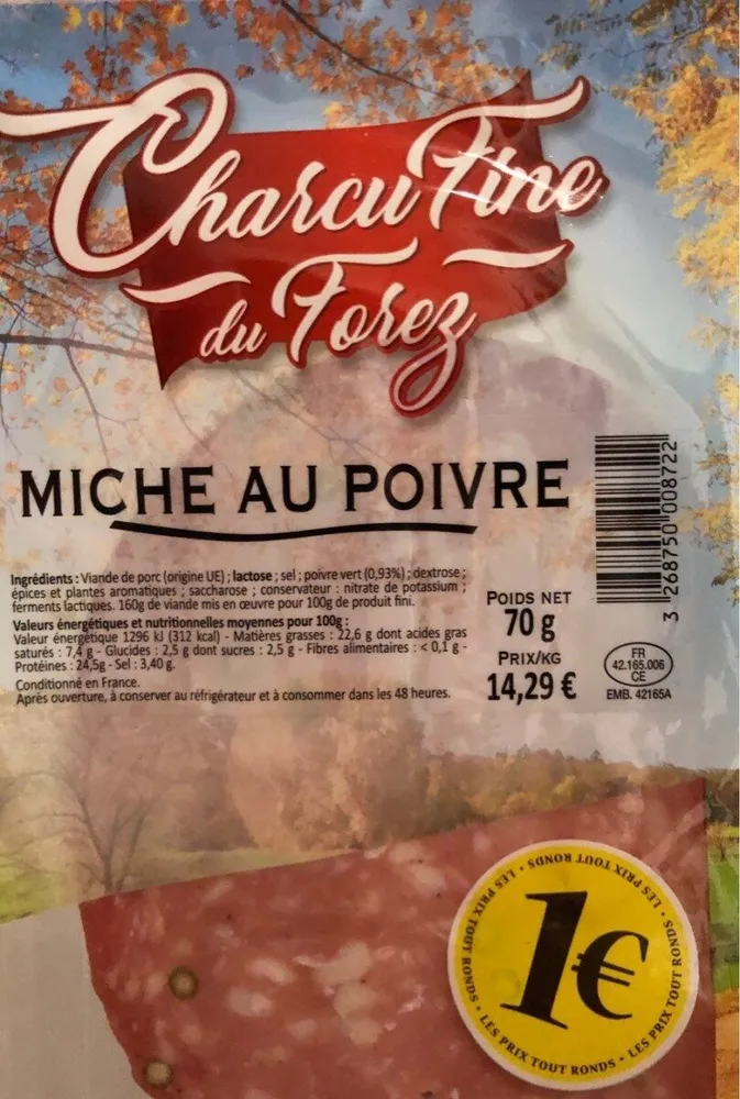 Miche au poivre