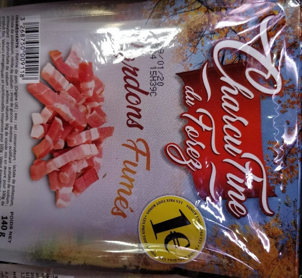 Lardons nature