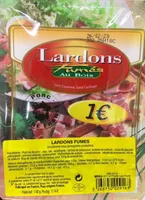 Lardon fumés au bois