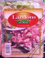 Lardons fumés au bois