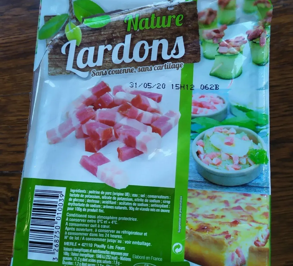 Lardon Nature