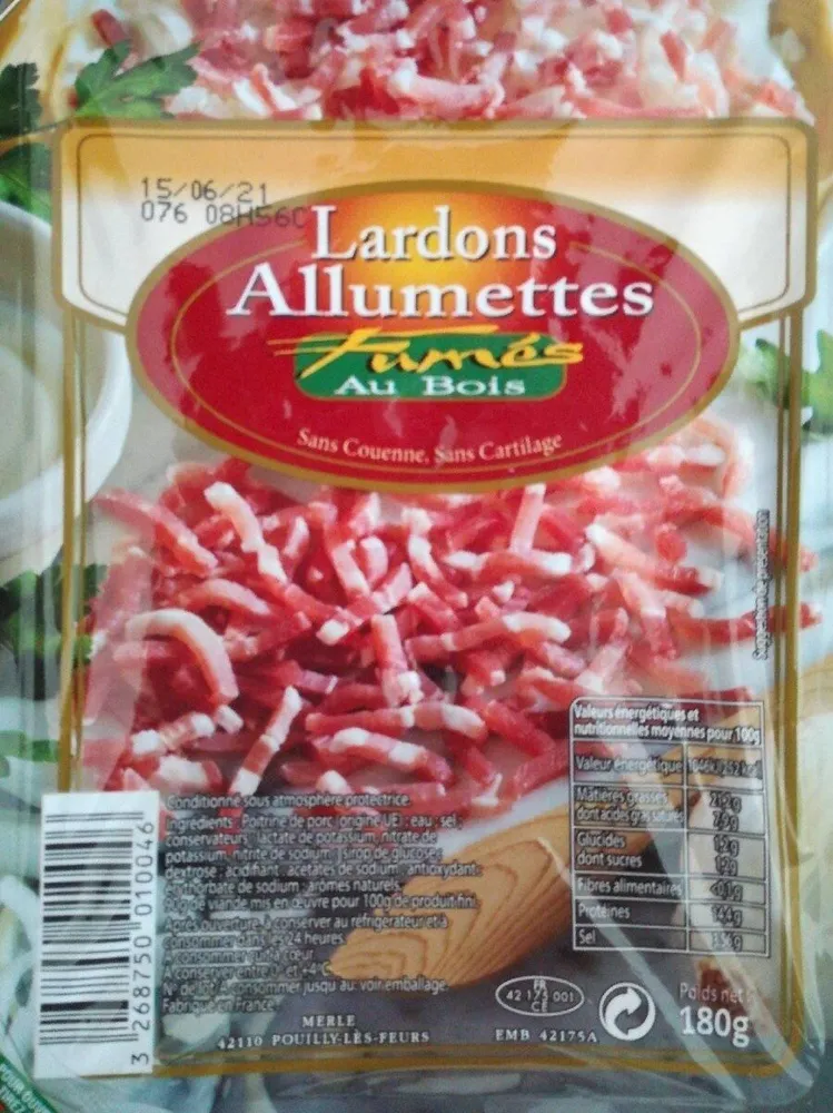 Lardons allumettes