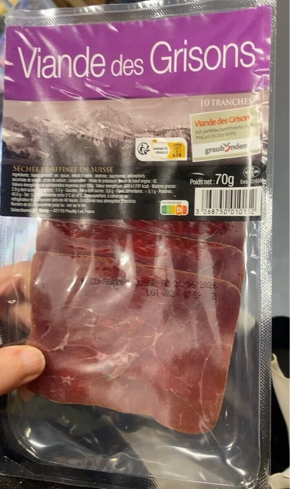 Viande de Grisons