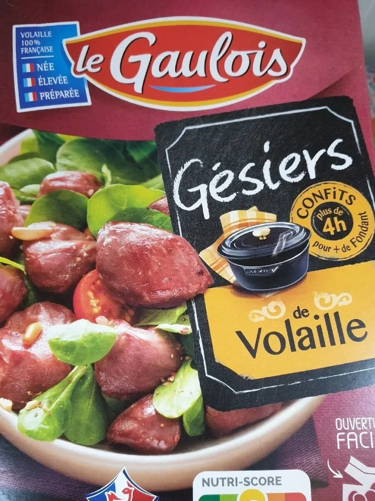 Gésiers de volaille
