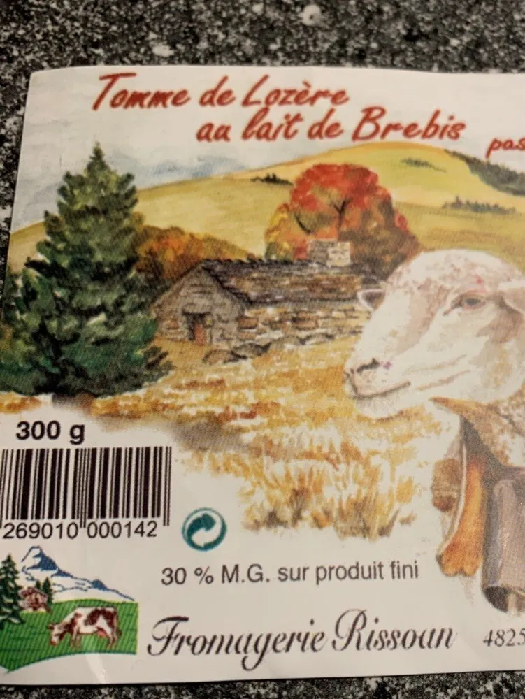 Tomme de lozere brebis