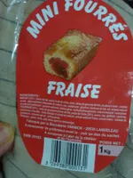 Mini fourrés fraise
