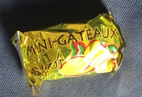 Mini gateaux fourrés abricot
