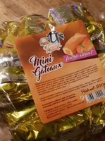 Mini gâteaux fourrés abricot