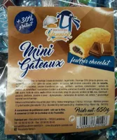 Mini gâteaux fourrés chocolat