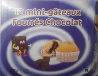 Mini gâteaux Fourrés chocolat