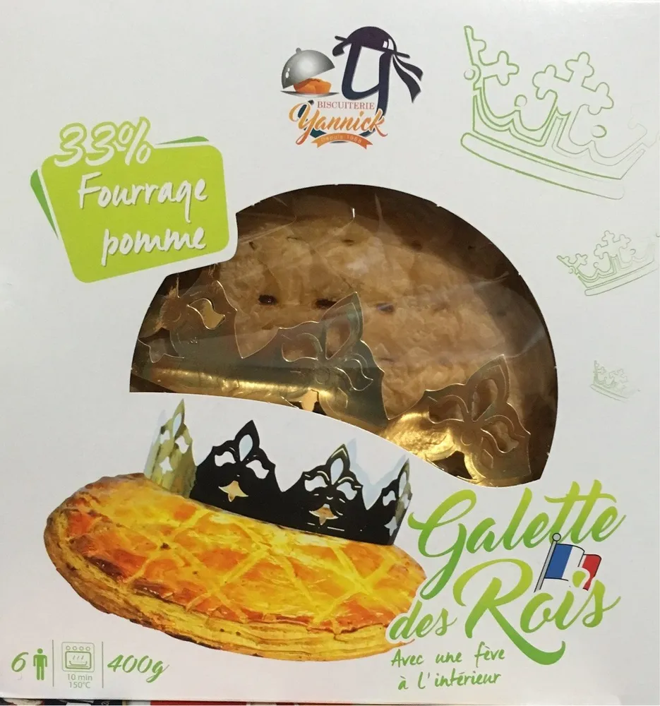 Galette des Rois fourrage Pomme