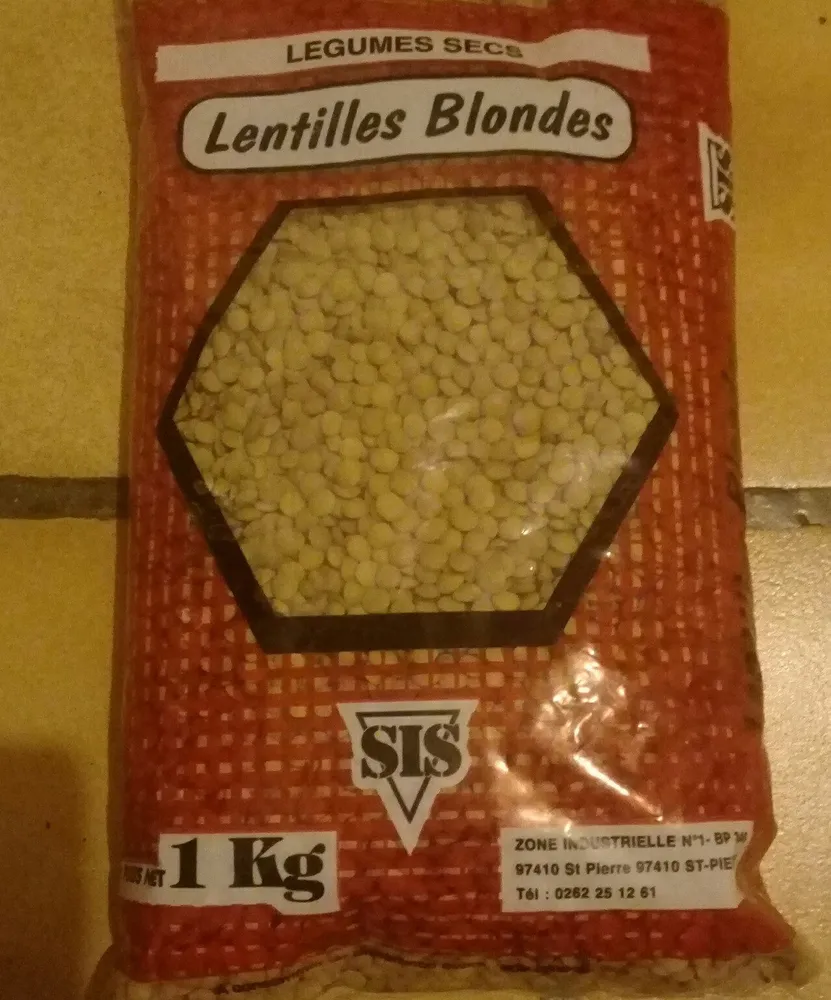 Lentille blonde