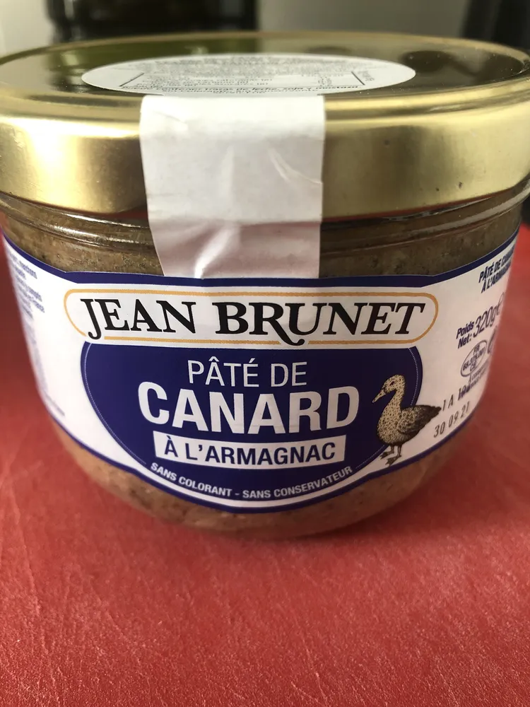 Pâté de canard à l'armagnac