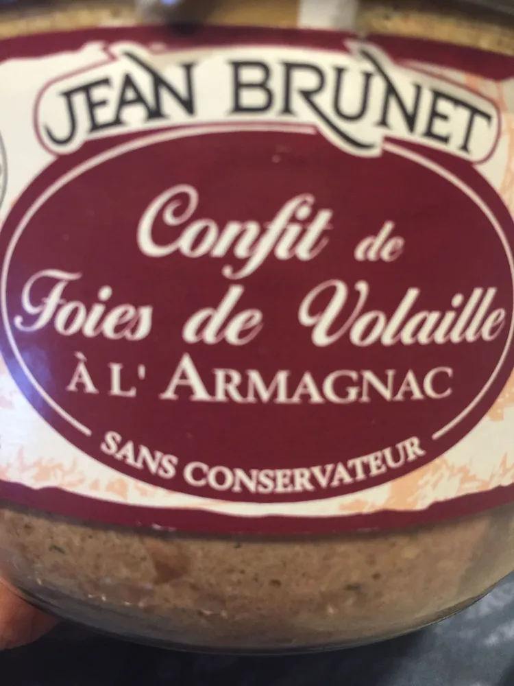 Terrine de foie de volaille à l'Armagnac