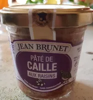 Pâté de caille aux raisins