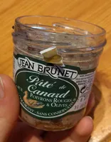 Pâté de canard aux poivrons rouges et olives