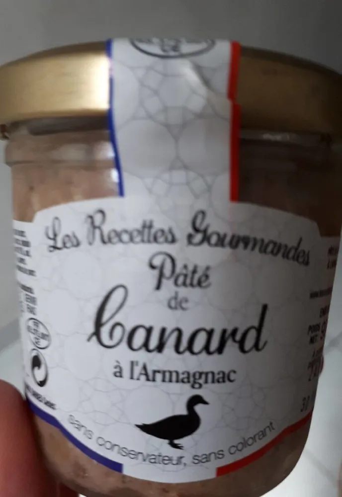 Pâté de canard à l'armagnac