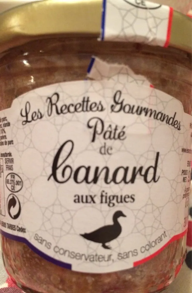 Paté de canard aux figues