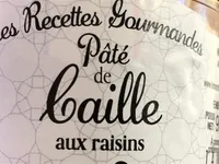 Pâté de caille aux raisind