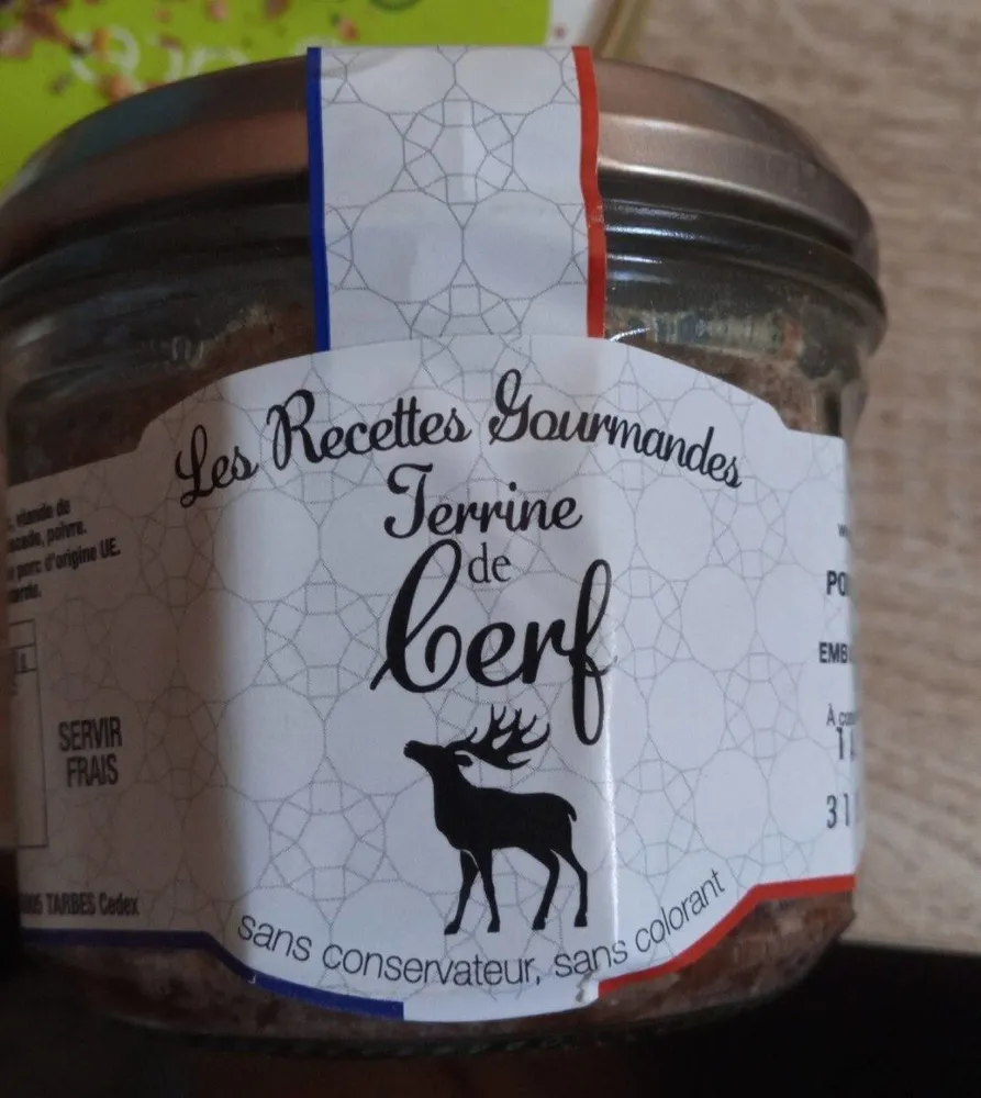 Terrine de cerf