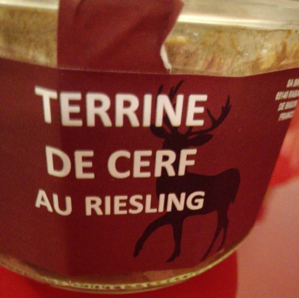 Terrine de Cerf au Riesling