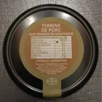 Terrine De Porc Au Graines de Moutarde