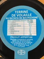 Terrine de volaille au ratafia de bourgogne