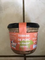 Terrine de porc au piment oiseau