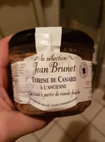Jean Brunet Terrine de Canard à l'Armagnac le pot de 180 g