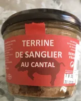 Terrine de sanglier au Cantal