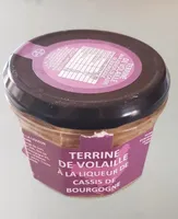 Terrine de volaille à la liqueur de cassis de Bourgogne