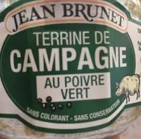 Terine de campagne au poivre vert