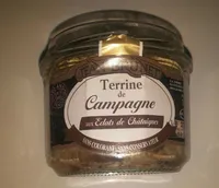 Terrine de campagne aux éclats de châtaignes