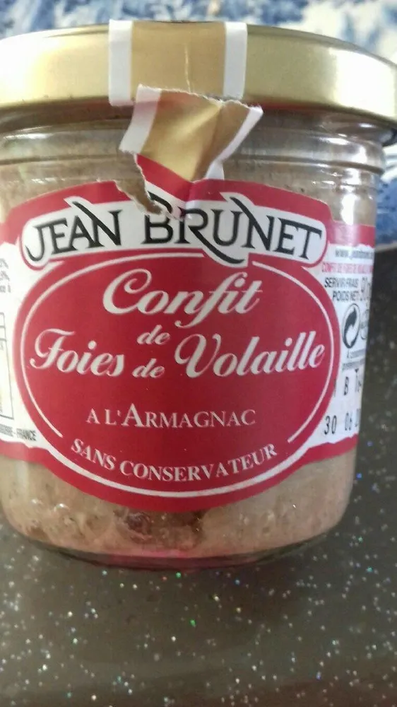 Confit de foies de volaille